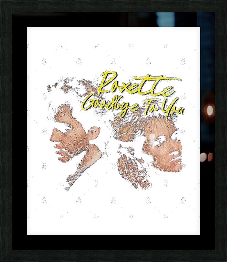 Roxette 25 Picture Frame print