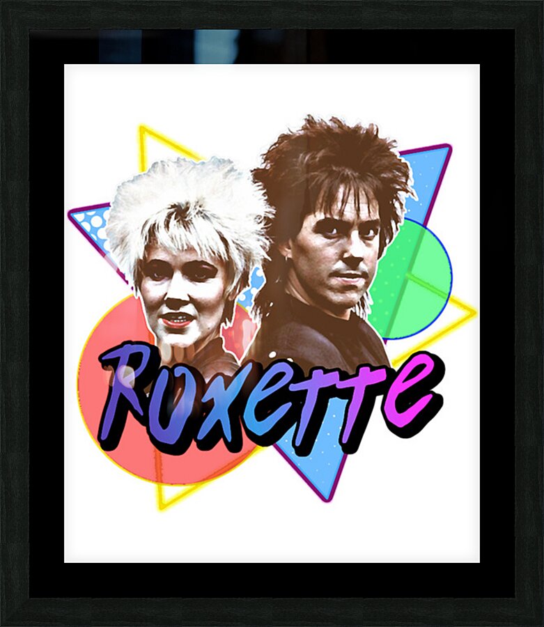 Roxette 26 Picture Frame print