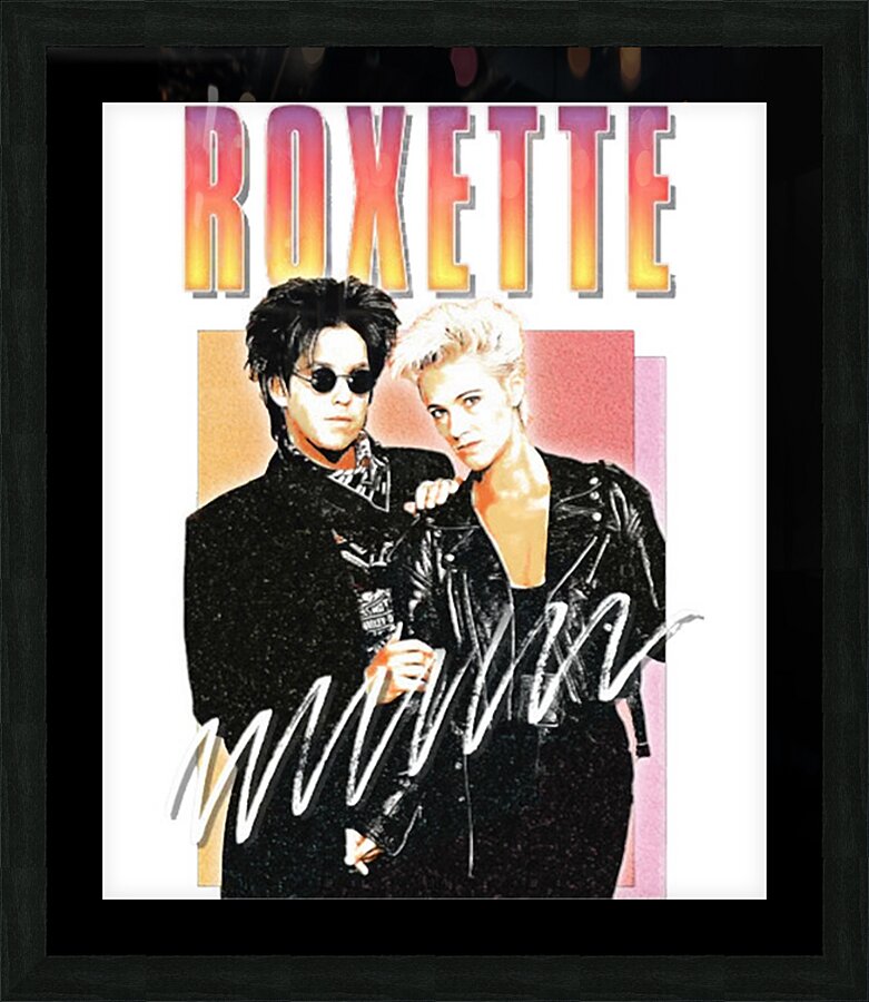 Roxette 34 Picture Frame Printing