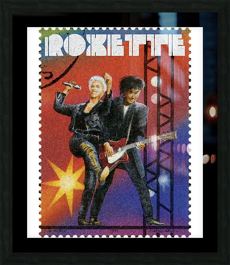 Roxette 41 Picture Frame print