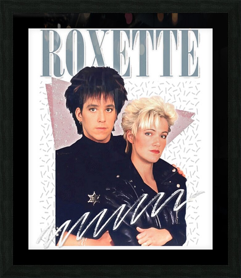 Roxette 43 Picture Frame print