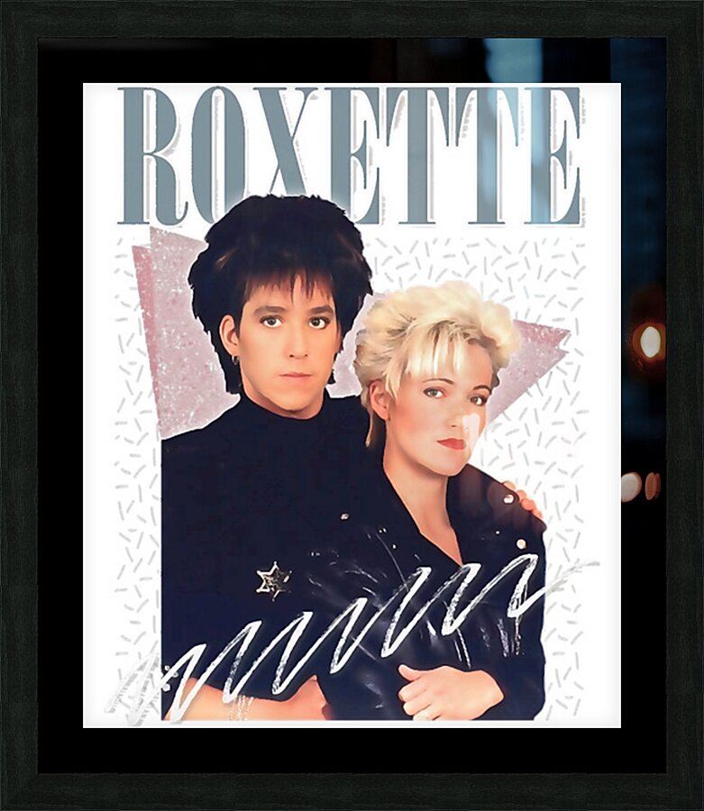 Roxette 45 Picture Frame print