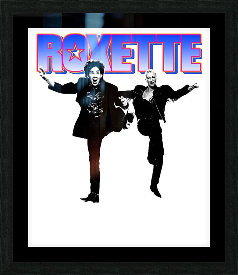 Roxette 46 Picture Frame print