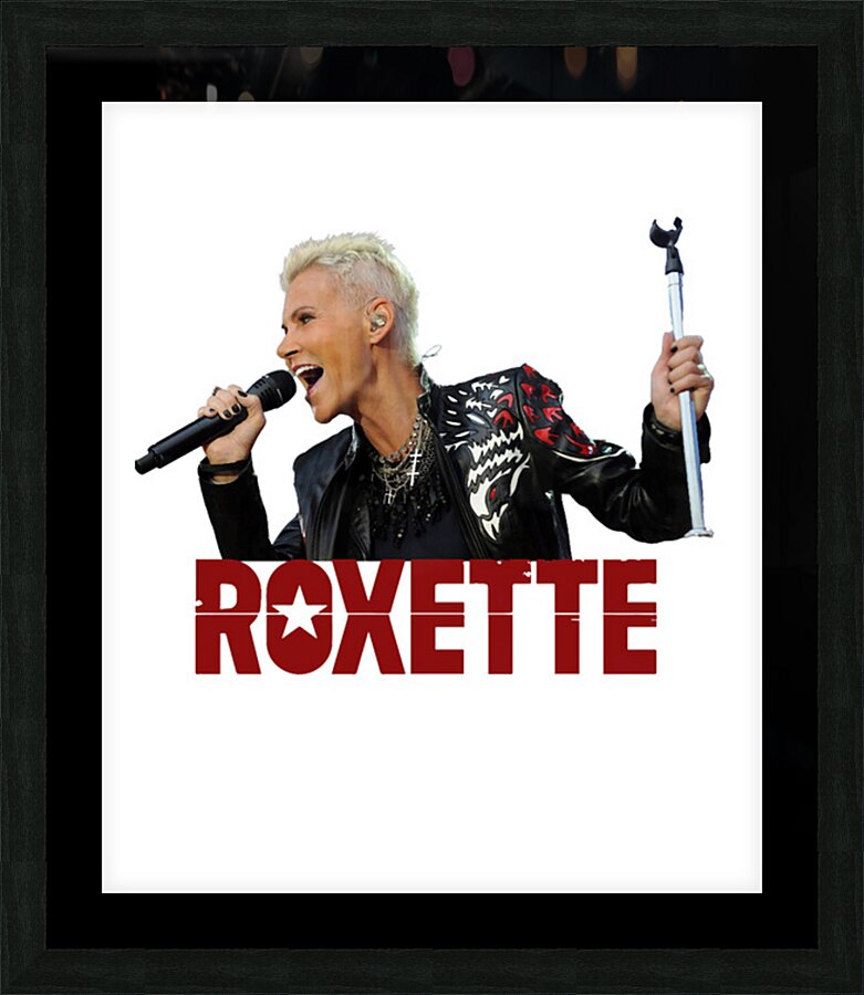 Roxette 9 Picture Frame print
