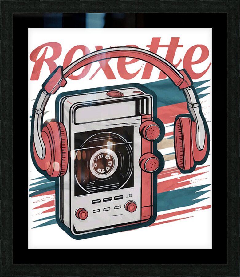 Roxette 10 Picture Frame print