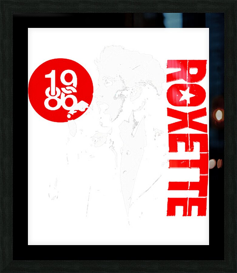 Roxette 16 Picture Frame print