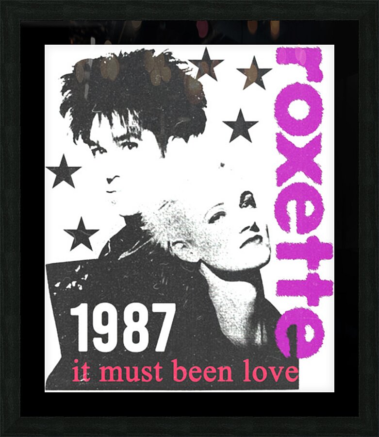 Roxette 20 Picture Frame print