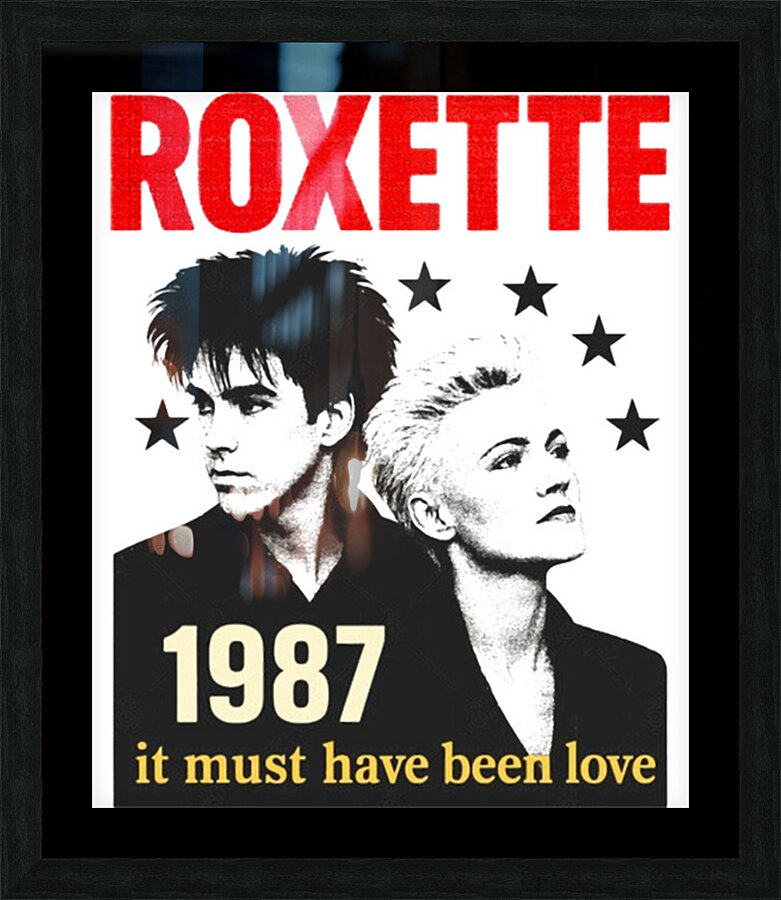 Roxette 25 Picture Frame print