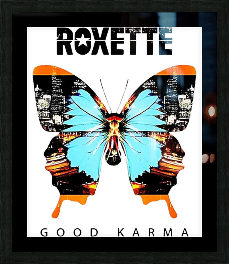 Roxette 27 Picture Frame print