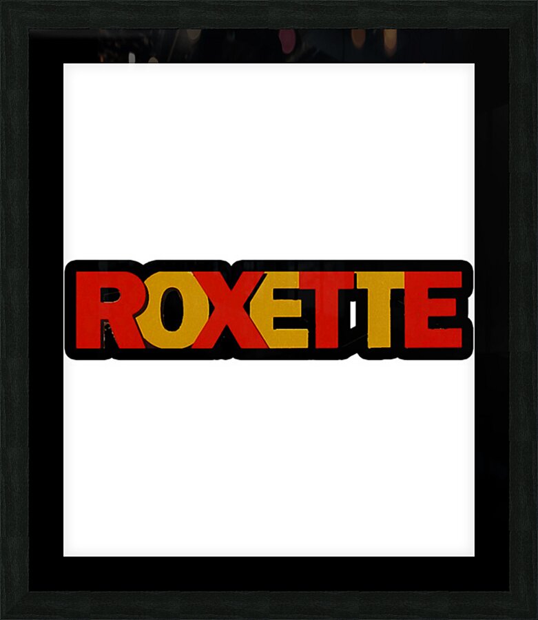 Roxette 30 Picture Frame print