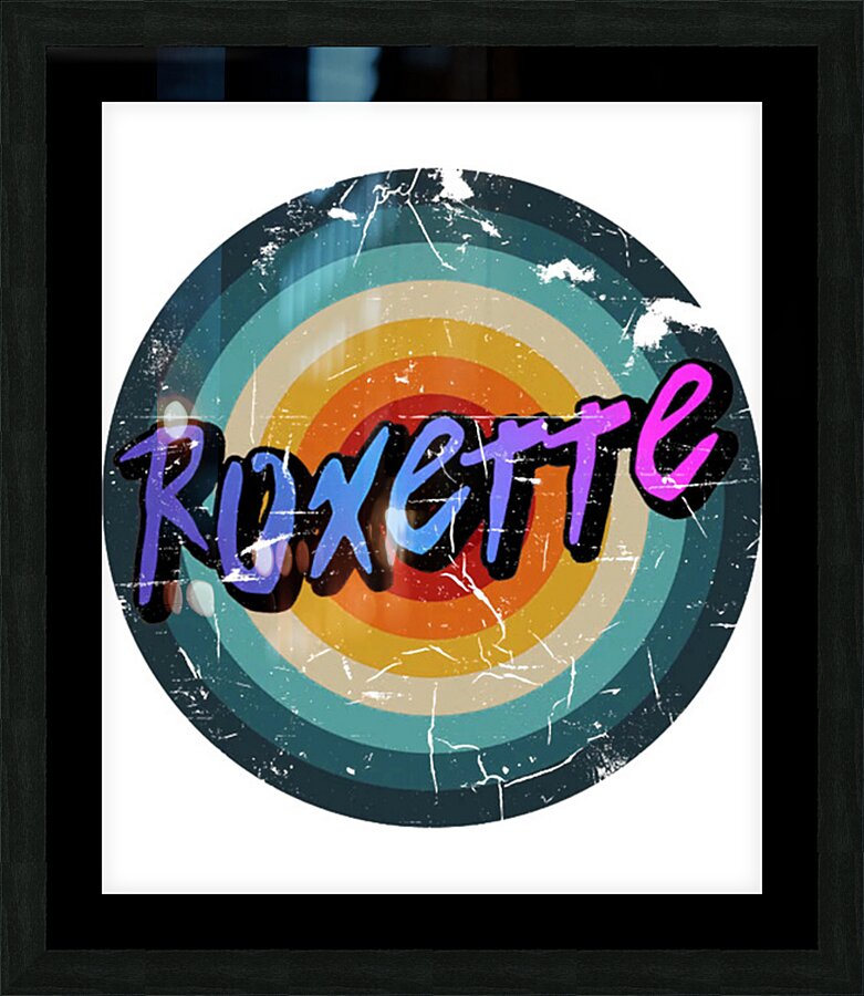 Roxette 31 Picture Frame print