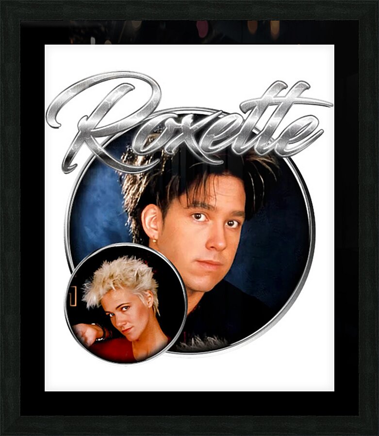 Roxette 32 Picture Frame print
