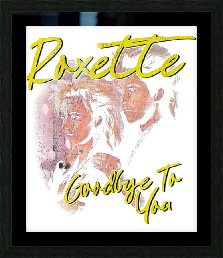 Roxette 36 Picture Frame print