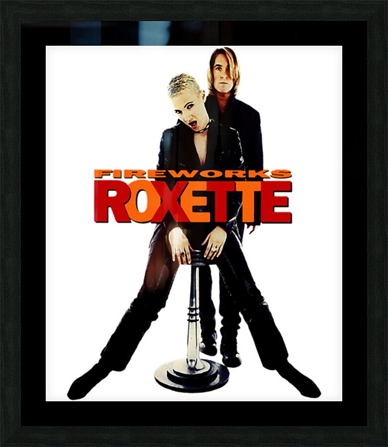 Roxette 38 Picture Frame print
