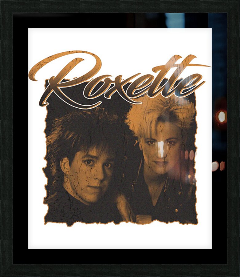 Roxette 40 Picture Frame print