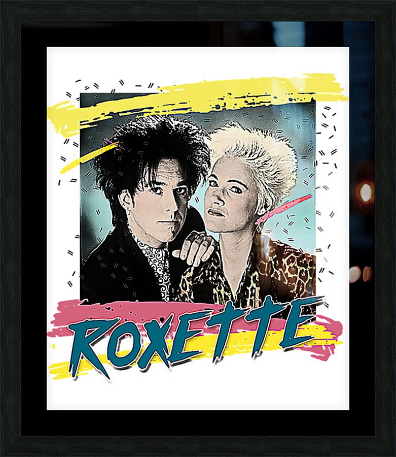 Roxette 41 Picture Frame print