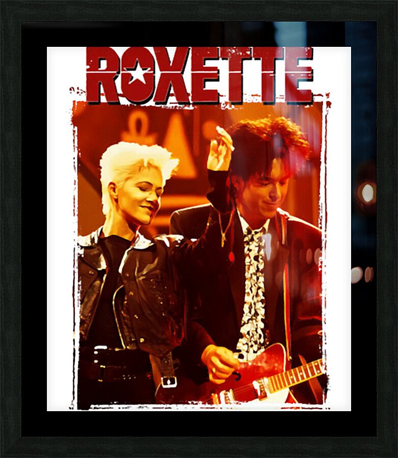 Roxette 42 Picture Frame print