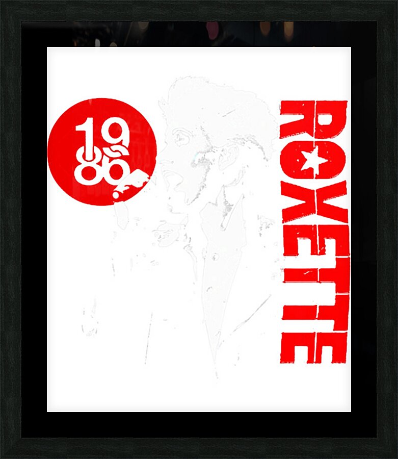 Roxette 43 Picture Frame print