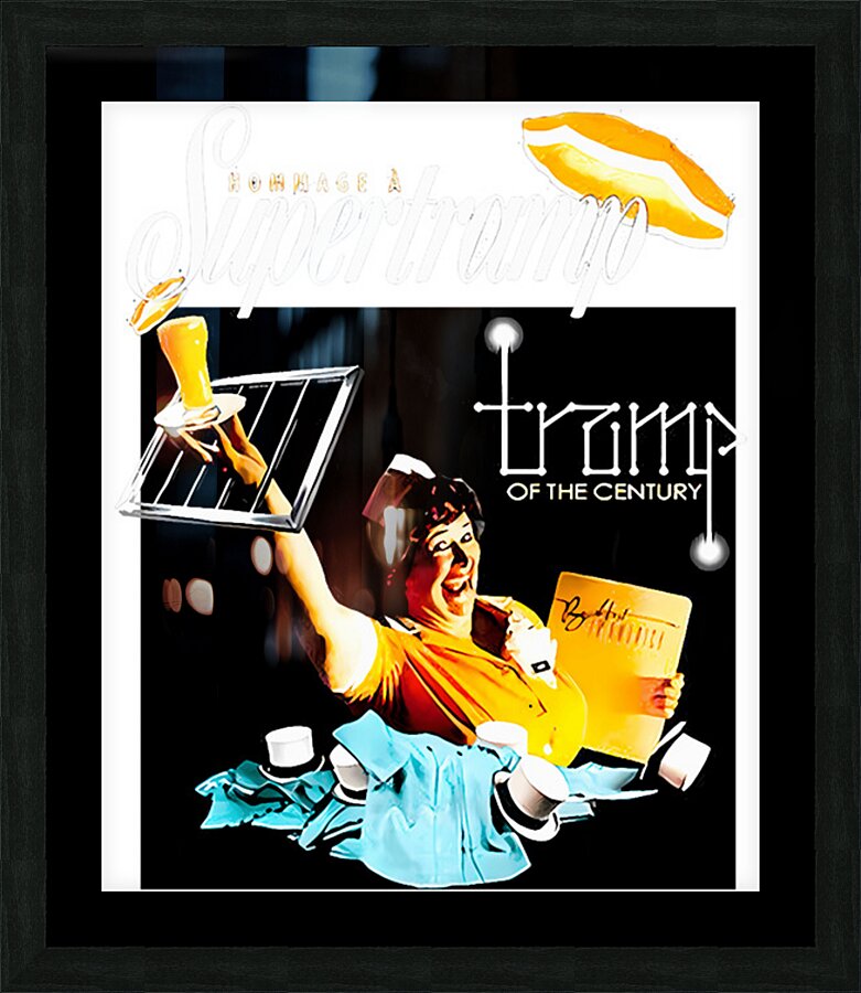Supertramp 12 Picture Frame print