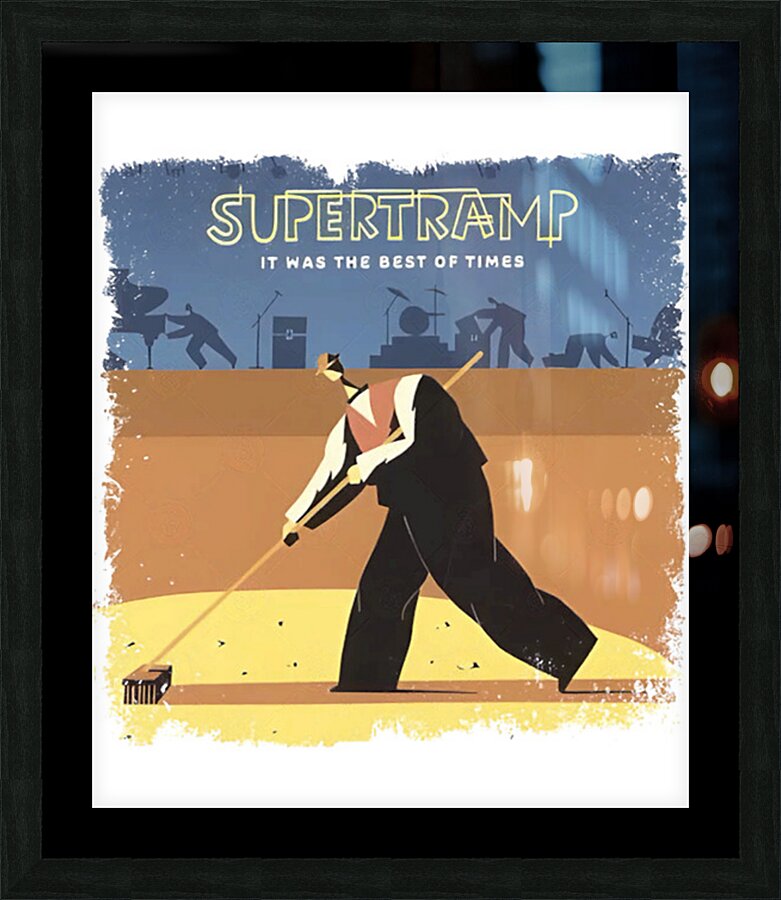 Supertramp 14 Picture Frame print