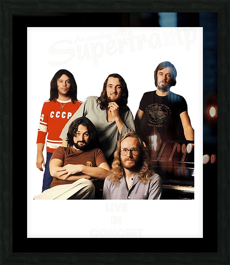 Supertramp 41 Picture Frame print