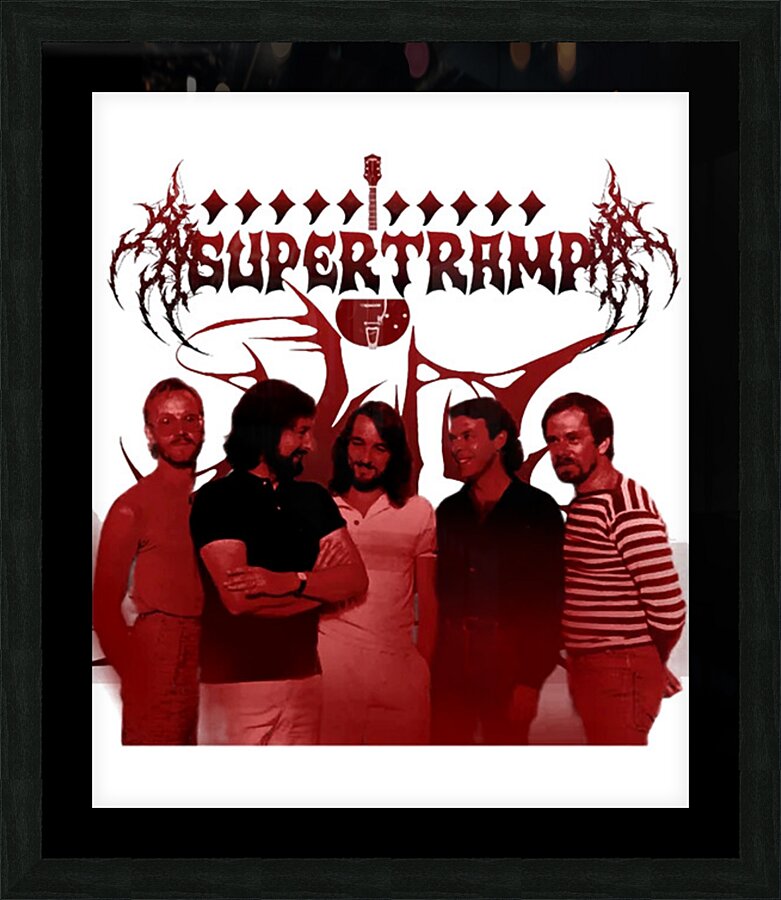 Supertramp 7 Picture Frame print
