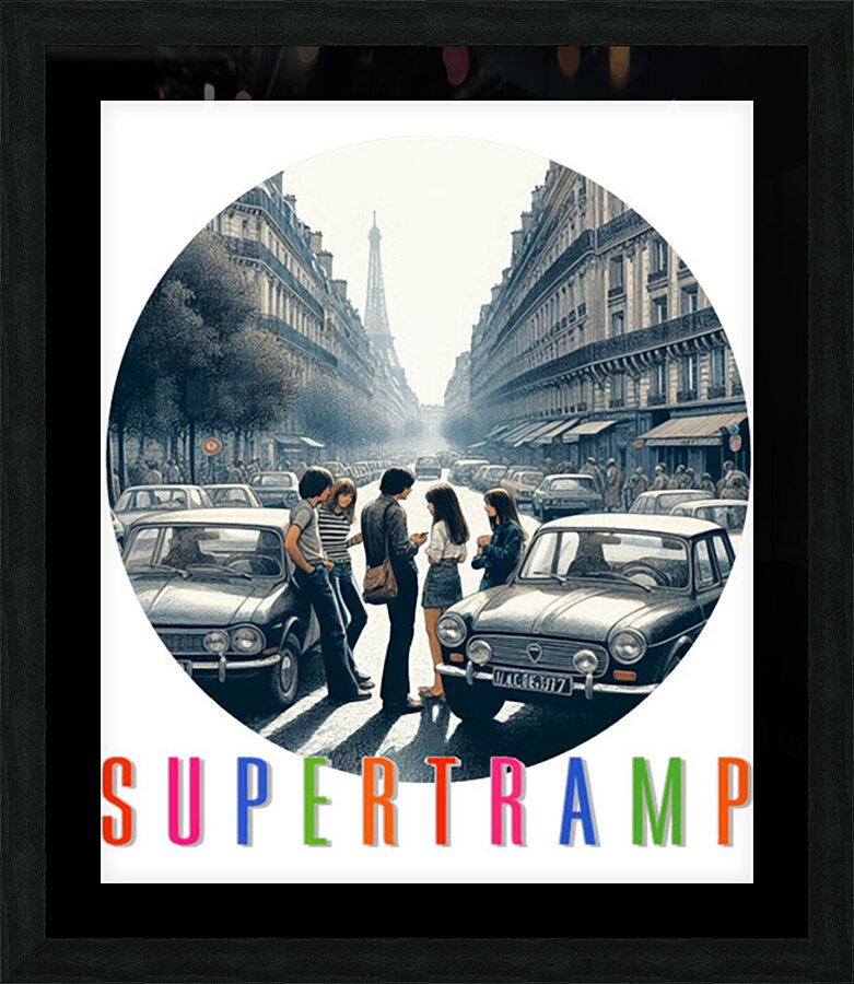 Supertramp 15 Picture Frame print