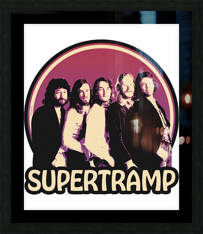 Supertramp 19 Picture Frame print