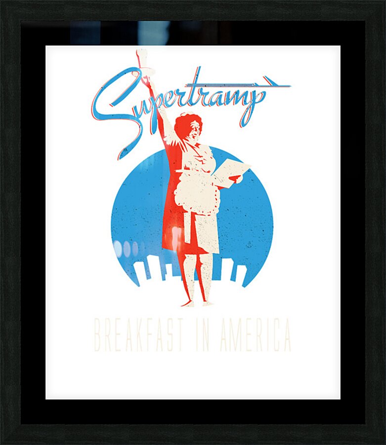 Supertramp 24 Picture Frame print