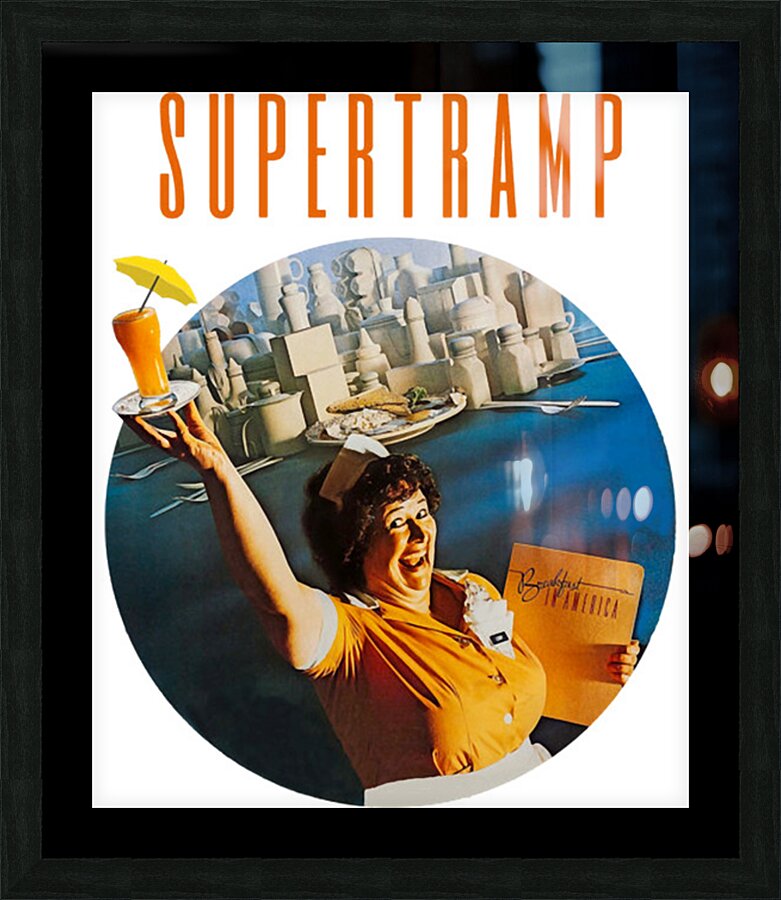 Supertramp 31 Picture Frame print