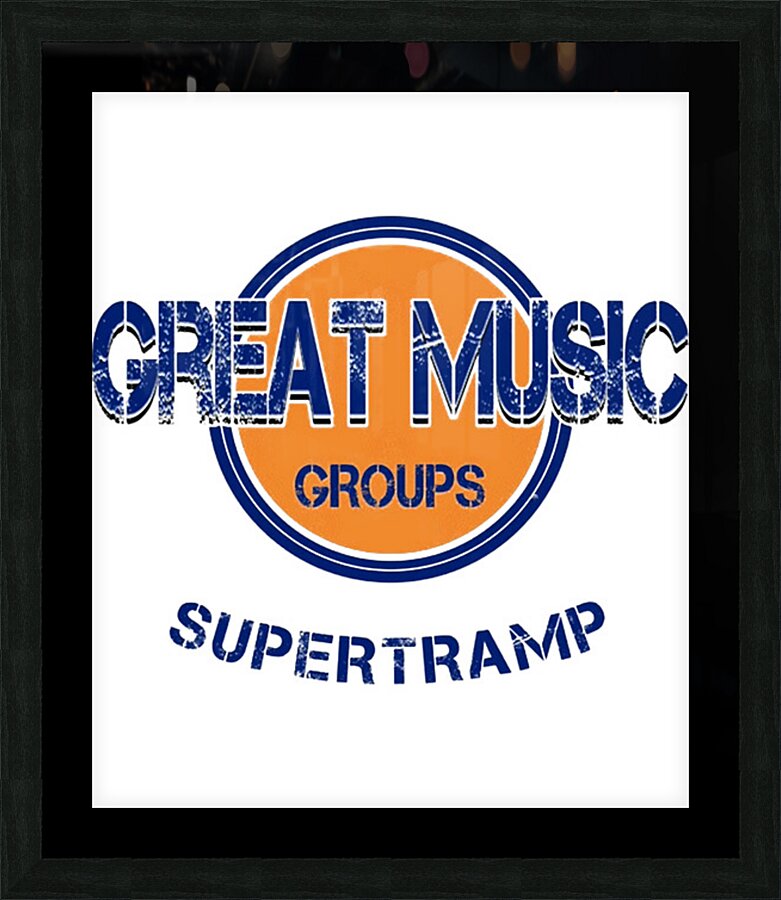Supertramp 33 Picture Frame print