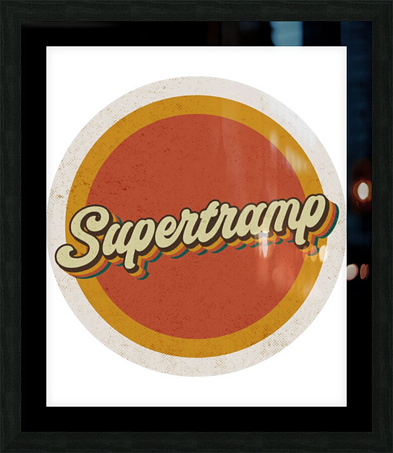 Supertramp 35 Picture Frame print