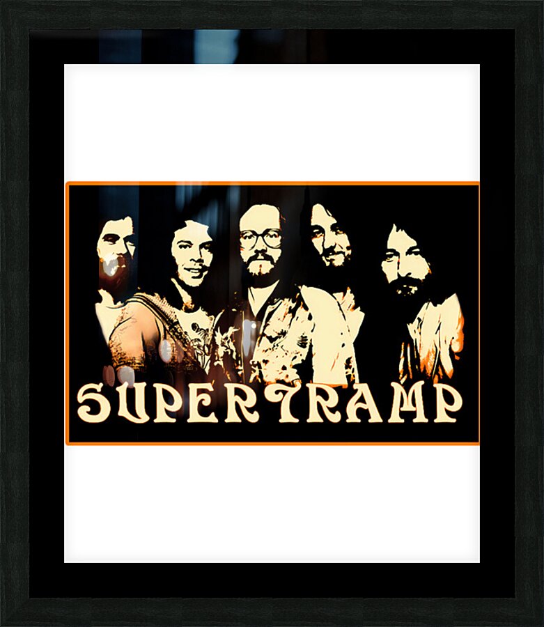 Supertramp 40 Picture Frame print