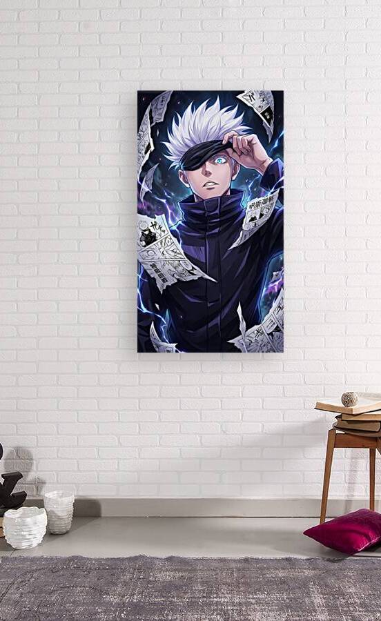 Gojo Satoru Anime Art  by fstlingo