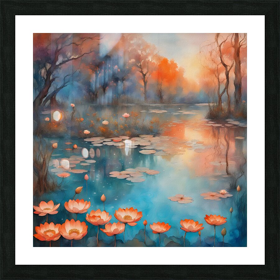 On the Pond 6 Picture Frame print