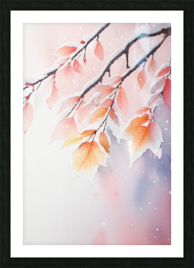 Autumn Leaves  2 Picture Frame print