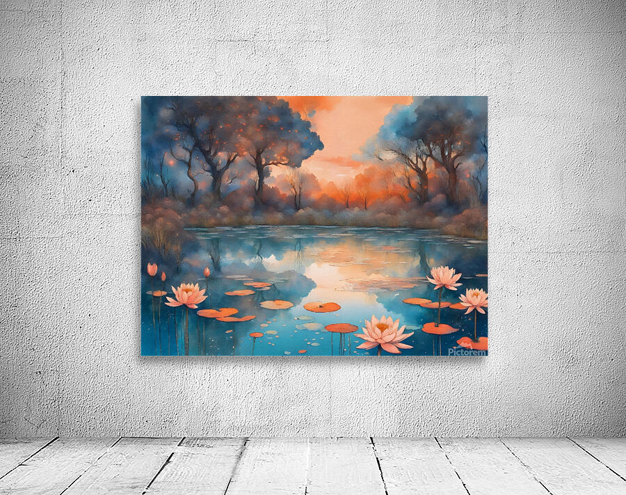 On the Pond 3 Wall Preview