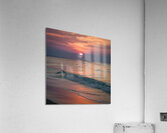  sea view at sunset Acrylic Print