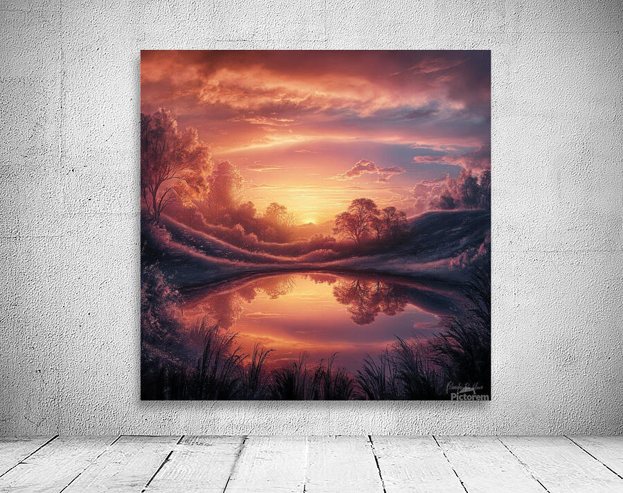  sunset - Sunset from nature Wall Preview