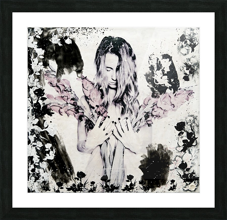 Why hide your soul Picture Frame print