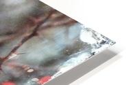 Red berry bush HD Metal print