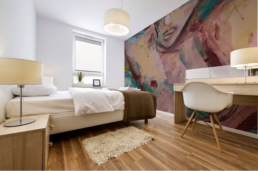 WOMAN Mural print