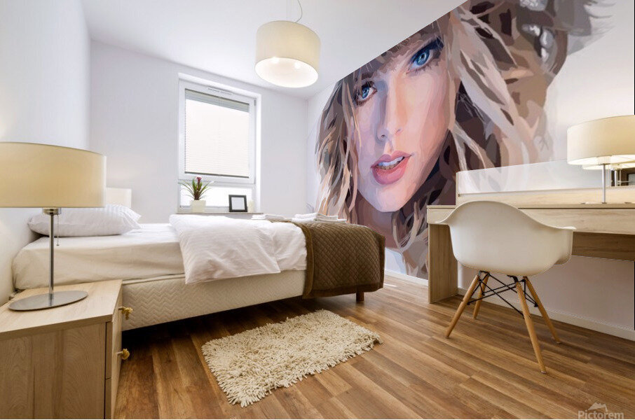 taylor swift Mural print
