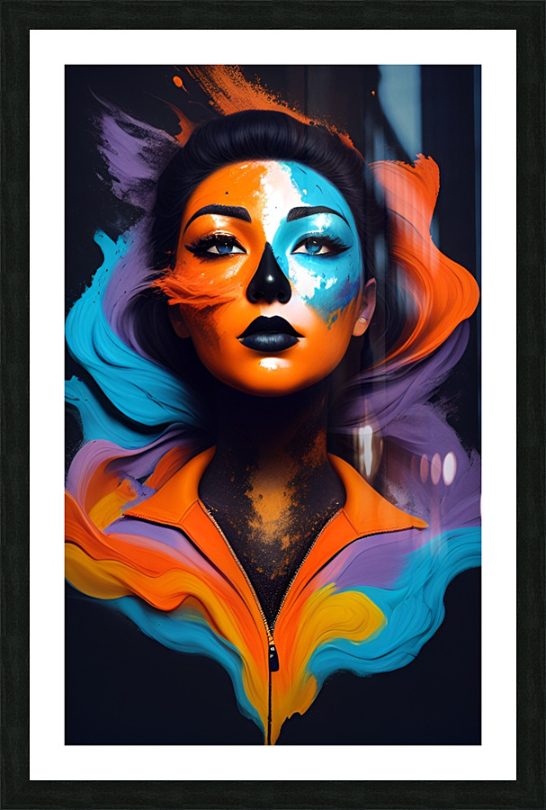 PAINT  Picture Frame print