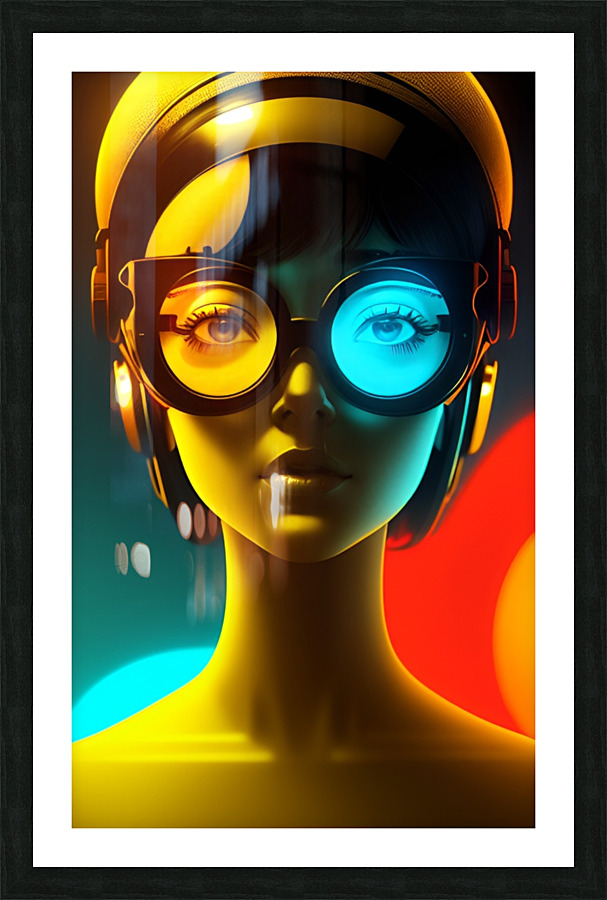CYBERPUNK Picture Frame print
