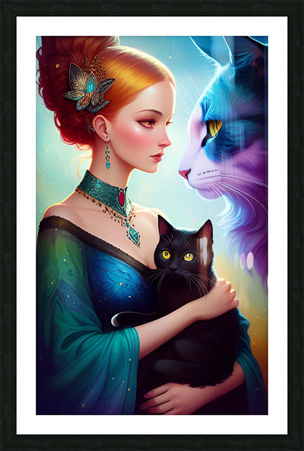 CATS  Picture Frame print