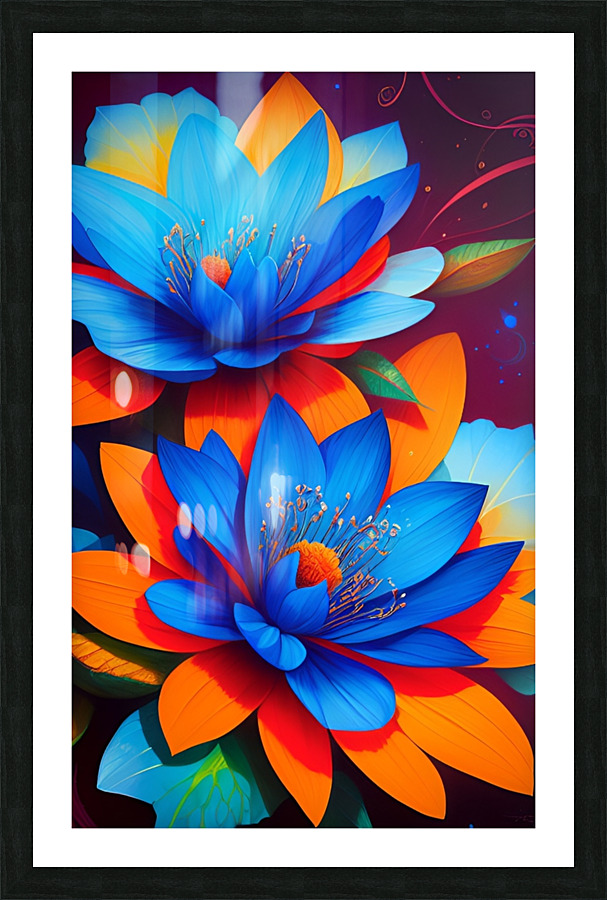 FLOWER  Picture Frame print