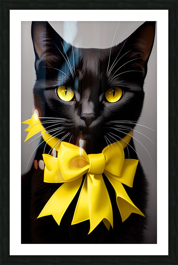 CAT  Picture Frame print