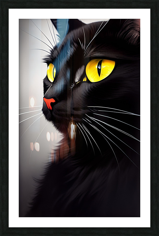 CAT Picture Frame print