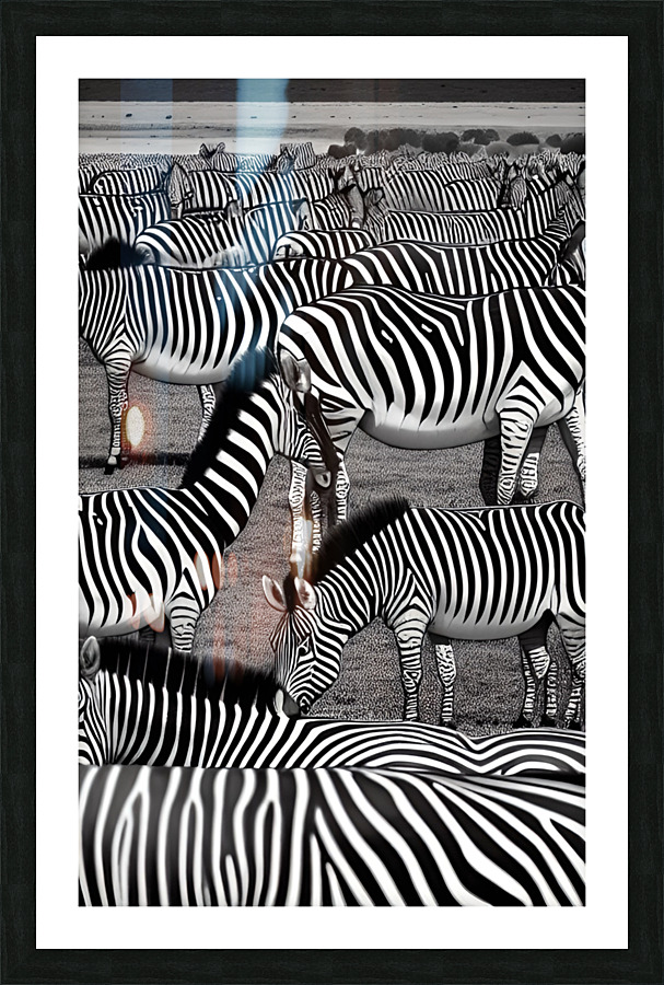 ZEBRA Picture Frame print